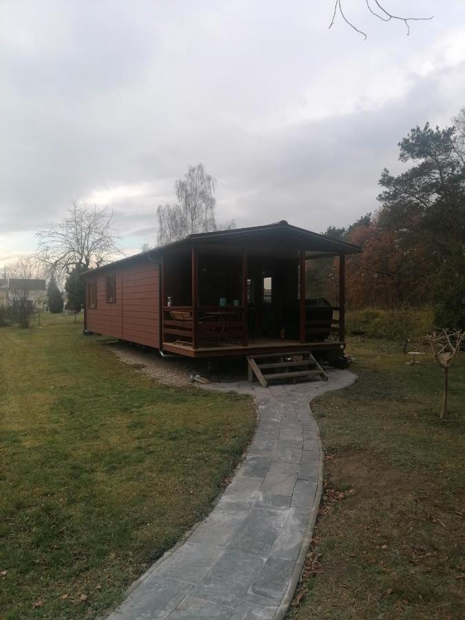 Tiny House Am Wald Appartement Krina Buitenkant foto